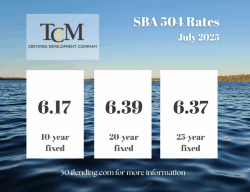 July SBA 504 Rates