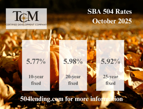 October SBA 504 Rates