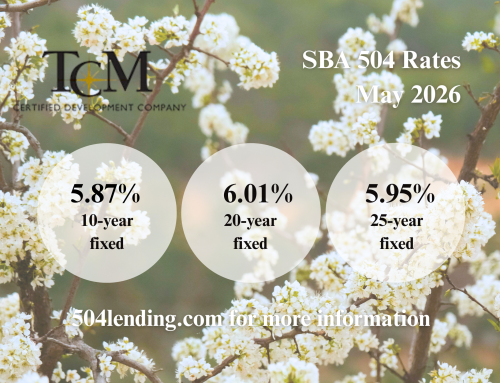 May SBA 504 Rates