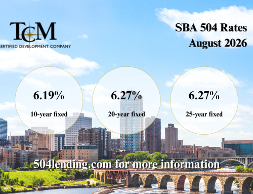 August SBA 504 Rates