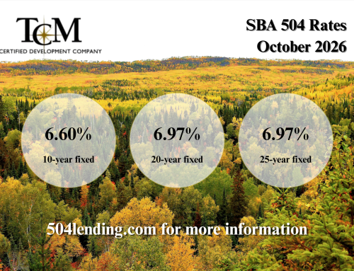 October SBA 504 Rates
